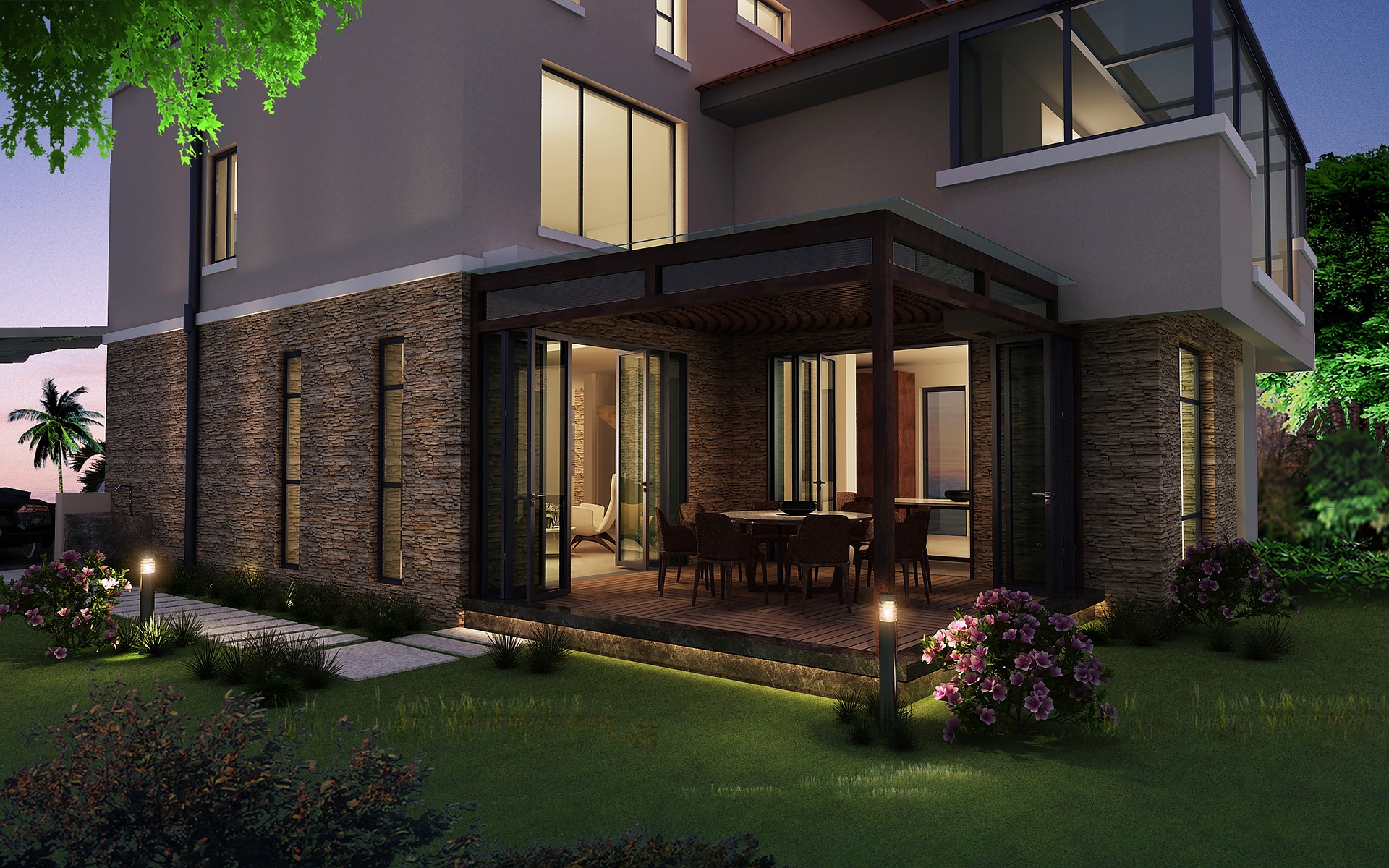 Modern luxury home interior